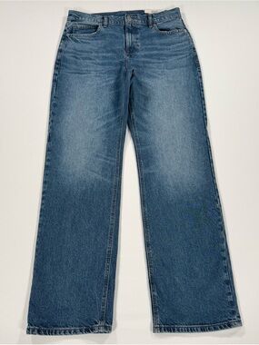 Mode of One Men's 32x32 Jeans Denim Pants Straight-Fit Stretch Woodhaven Blue